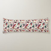 Coussins Longs Arrière - plan floral (Devant)
