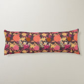 Coussins Longs Arrière - plan floral 2 (Dos)