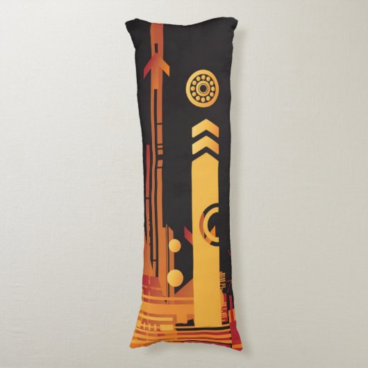 Coussins Longs Arrière - plan tramé technique 2 (Devant (Vertical))