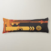 Coussins Longs Arrière - plan tramé technique 2 (Devant)