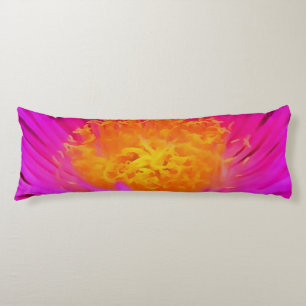 Coussins Longs Art Artistique Magenta Rose Aster Flower Floral Ar