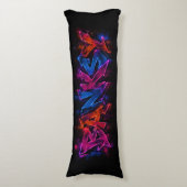 Coussins Longs Art de Banksy Graffiti (Devant (Vertical))