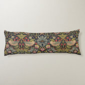 Coussins Longs Art de William Morris Strawberry Thief  (Dos)