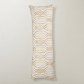 Coussins Longs Art Déco Lin & Or (Dos (Vertical))