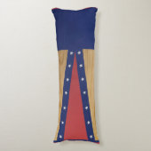 Coussins Longs Art inspiré par l'Amérique | Drapeaux, Jerseys & 4 (Devant (Vertical))