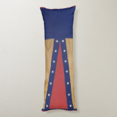 Coussins Longs Art inspiré par l'Amérique | Drapeaux, Jerseys & 4 (Dos (Vertical))