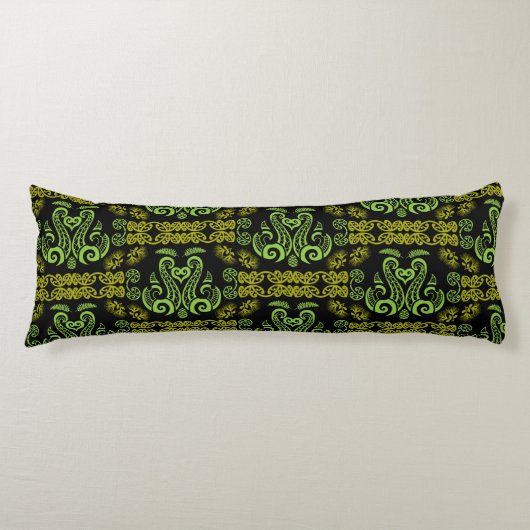 Coussins Longs Art maori néo-zélandais (Devant)