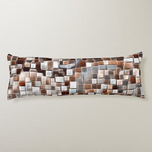 Coussins Longs Art mosaïque / Monogramme / (Dos)