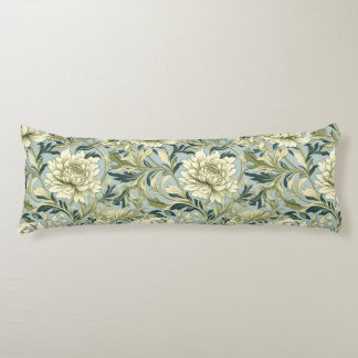 Coussins Longs Art nouveau, Motif Damas, Organique, Lignes courbe