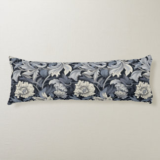 Coussins Longs Art nouveau, Motif Damas, Organique, Lignes courbe