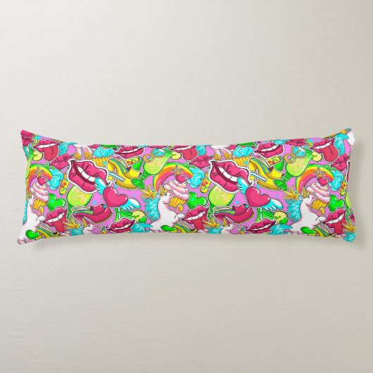 Coussins Longs Art pop (Devant)