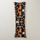 Coussins Longs Art populaire de cheval scandinave (Devant (Vertical))