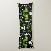Coussins Longs Art populaire de cheval scandinave (Dos (Vertical))