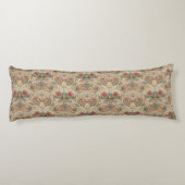 Coussins Longs Art William Morris Broderie Florale (Dos)