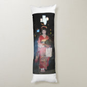 Coussins Longs Asakusa Geisha Neo Tokyo (Dos (Vertical))