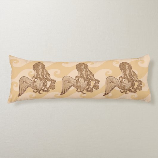 Coussins Longs Assis Sirène (Devant)
