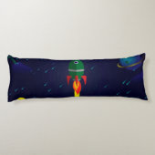 Coussins Longs astronaute astronaute de vaisseau spatial de fusée (Dos)