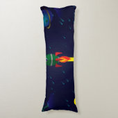 Coussins Longs astronaute astronaute de vaisseau spatial de fusée (Devant (Vertical))