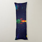 Coussins Longs astronaute astronaute de vaisseau spatial de fusée (Dos (Vertical))