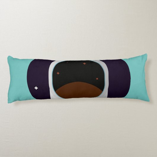 Coussins Longs astronaute espace astronomie univers (Dos)