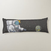 Coussins Longs Astronaute et extraterrestre (Dos)