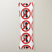 Coussins Longs AUCUN TAXI Tuk-Tuk ⚠ Route de Thaïlande ⚠ (Devant (Vertical))