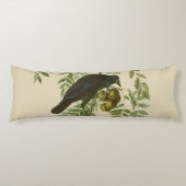 Coussins Longs Audubon American Crow Black Bird (Devant)
