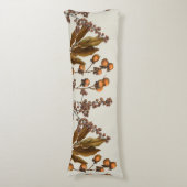 Coussins Longs Automne Automne Aquarelle Feuilles de feuillage (Devant (Vertical))