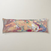 Coussins Longs Automne (Quatre Saisons), Alphonse Mucha (Dos)