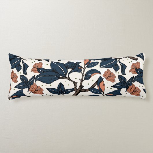 Coussins Longs Autumn Leaves in Bloom (Devant)