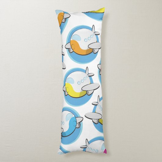 Coussins Longs Avions jouets (Dos (Vertical))