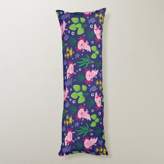 Coussins Longs Axolotl (Dos (Vertical))