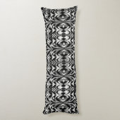Coussins Longs B&W Lancer la couverture (Dos (Vertical))