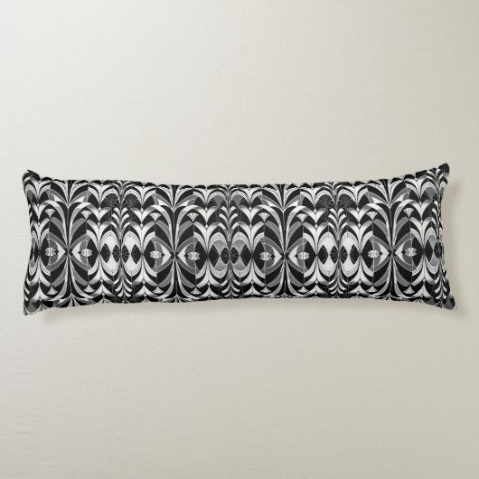 Coussins Longs B&W Lancer la couverture (Dos)