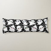 Coussins Longs Baby Ghosts Éffrayant mignon Halloween humeur (Dos)