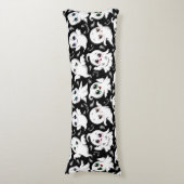 Coussins Longs Baby Ghosts Éffrayant mignon Halloween humeur (Devant (Vertical))