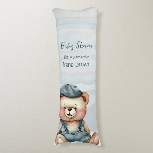 Coussins Longs Baby shower décontracté (Devant (Vertical))