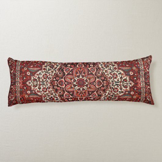 Coussins Longs Bakhtiari profond Tan rouge foncé  (Dos)
