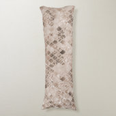 Coussins Longs Balances de sirène Brown beige souple Glam 1 (Devant (Vertical))