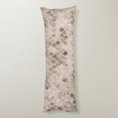 Coussins Longs Balances de sirène Brown beige souple Glam 1 (Dos (Vertical))