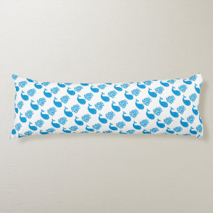 Coussins Longs Baleine amusante