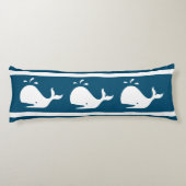 COUSSINS LONGS BALEINE BLEUE BLANCHE (Dos)