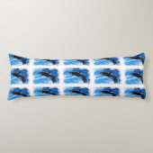 Coussins Longs Baleine d'orque (Devant)