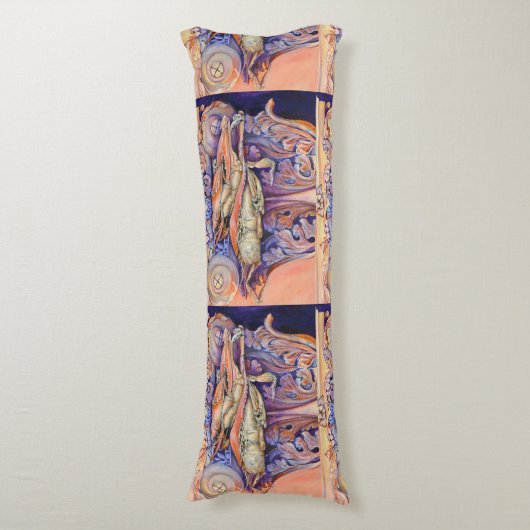 Coussins Longs Balise de lecture Spike and Curly (Devant (Vertical))