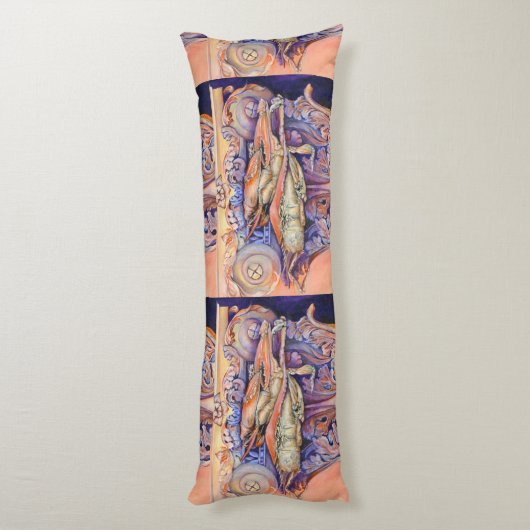 Coussins Longs Balise de lecture Spike and Curly (Dos (Vertical))