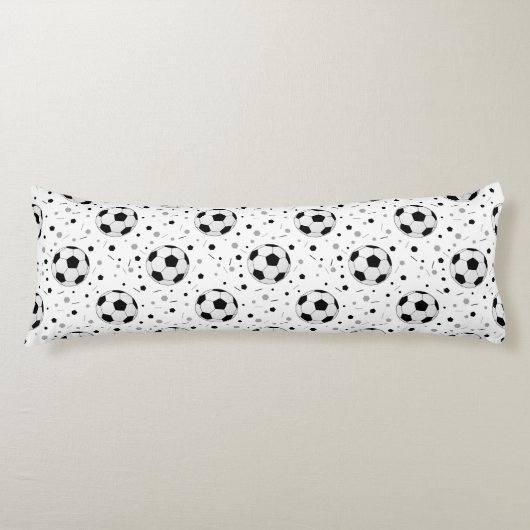 Coussins Longs Ballons de football (Devant)