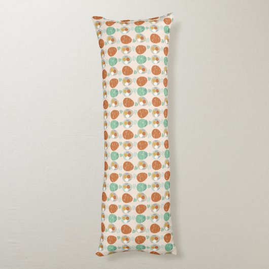 Coussins Longs Ballons Whimsical à air chaud (Dos (Vertical))