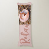 Coussins Longs Balnéaire de plage en rose pâle (Devant (Vertical))