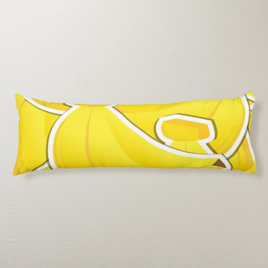 Coussins Longs Bananes funky (Devant)