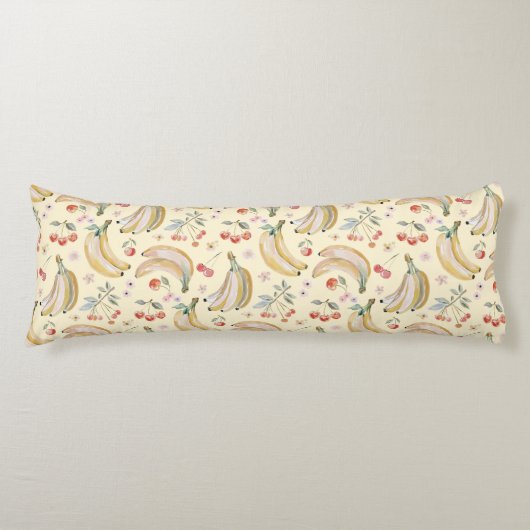 Coussins Longs Bananes pour Cerises (Devant)